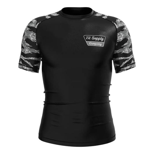 Tiger Stripe Rash Guard (grey)